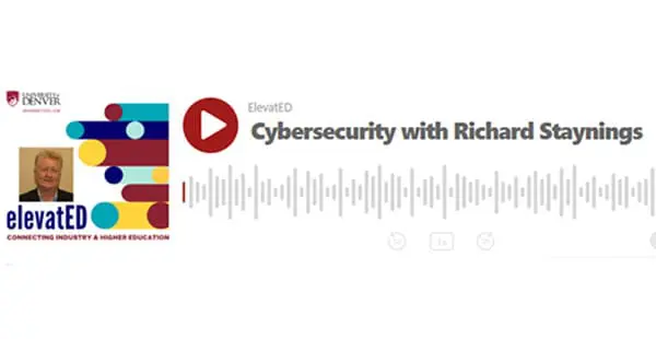 ElevatED (S2:Ep 7) Career Chat: Cybersecurity with Richard Staynings