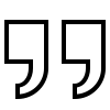 Pull quote icon