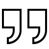 Pull quote icon