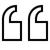 Pull quote icon